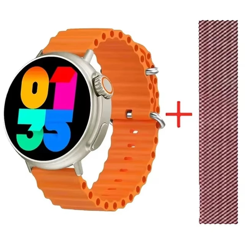 2025 Ultra 9 Smartwatch for Men with GPS, Bluetooth Calling, Health Monitoring, and Wireless Charging for Android and iOS