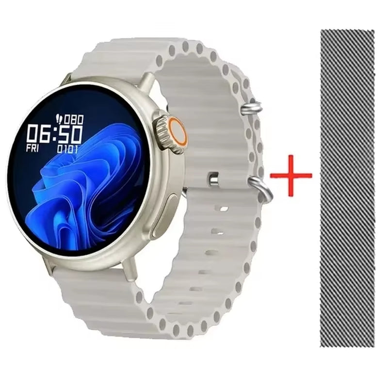 2025 Ultra 9 Smartwatch for Men with GPS, Bluetooth Calling, Health Monitoring, and Wireless Charging for Android and iOS